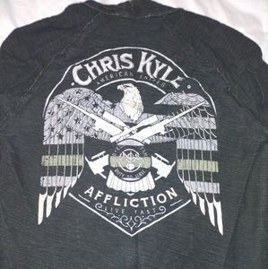 Chris Kyle Affliction reversible hoodie